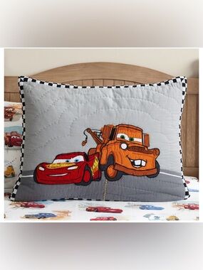 Pottery Barn Kids - Disney and Pixar Cars Quilted Pillow Sham